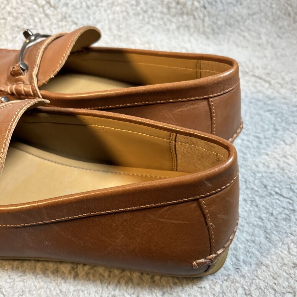 Coach Men's Leather M 9.5 D US Mott Driver FG2984 Brown Slip On Loafer Shoes - Picture 9 of 16